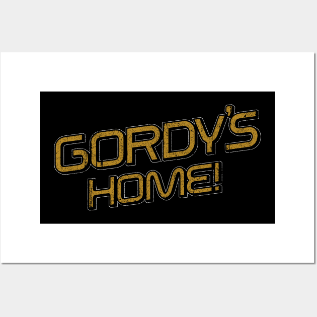 Gordy's Home! - NOPE Wall Art by huckblade